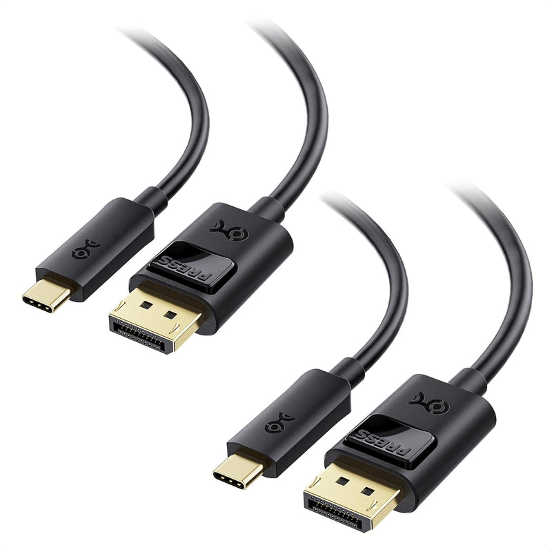 Cable Matters 2-Pack, USB C to DisplayPort 1.4 Cable 6 ft, Support 8K 60Hz / 4
