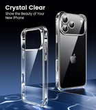 iPhone 18 Pro Clear Case Anti-Yellowing Slim Transparent Shockproof Cover