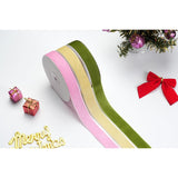 Velvet Ribbon Decorations For Christmas Tree Diy Crafts, Xmas Light Pink Ribbons For Wedding Hair Bows Flower Home Garland Decor 1'' X 10 Yards X 1 Roll
