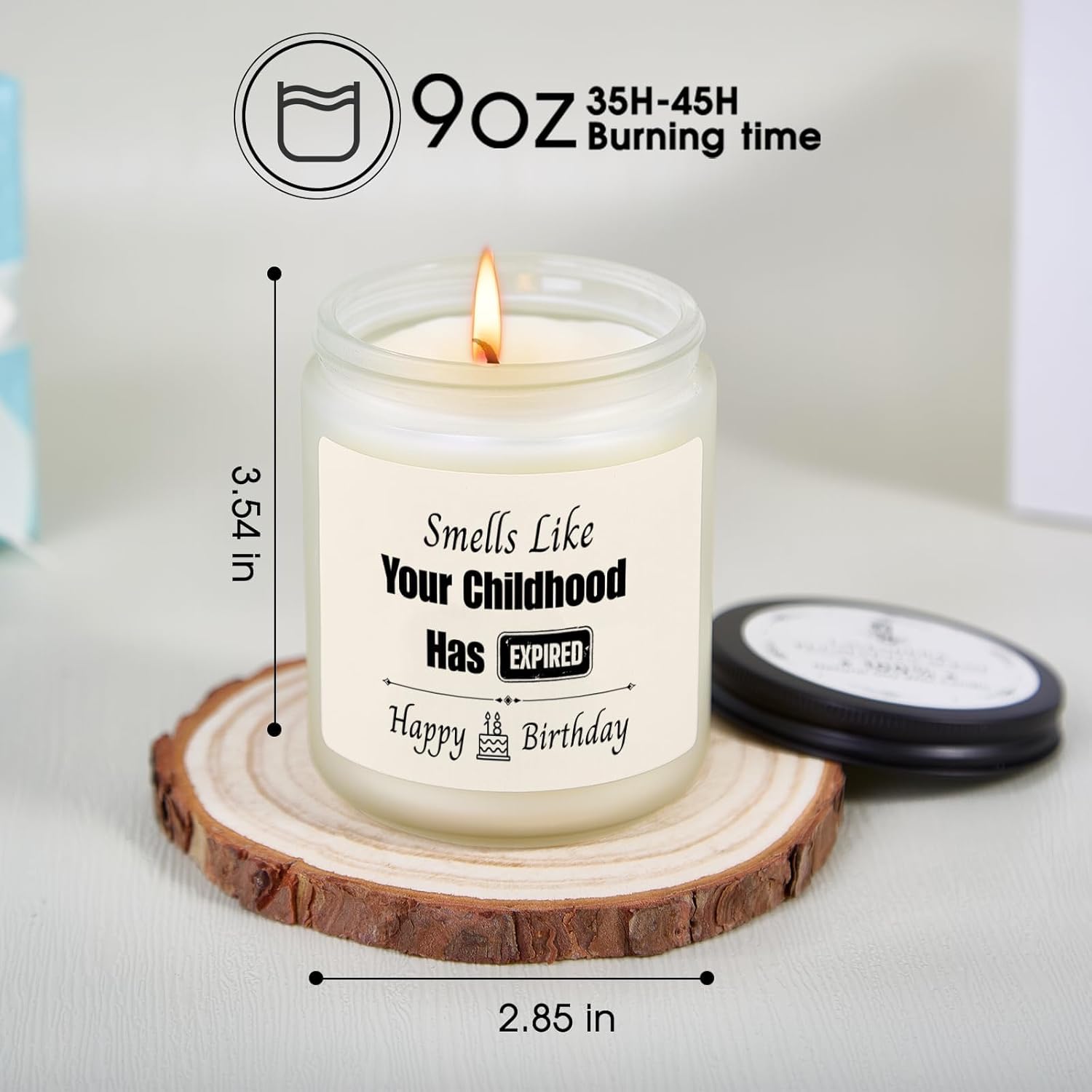 18Th Birthday Gifts For Girls Boys, Funny 18 Year Old Girl Boy Bday Gifts, Happy 18Th Birthday Decorations For Girls Boys, Handmade Soy Wax Candle