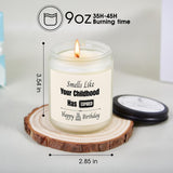 18Th Birthday Gifts For Girls Boys, Funny 18 Year Old Girl Boy Bday Gifts, Happy 18Th Birthday Decorations For Girls Boys, Handmade Soy Wax Candle