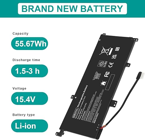 MB04XL Replacement Laptop Battery for HP Envy X360 15-AQ M6-AQ Series 843538-541