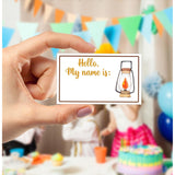 Camp Birthday Party Decoration,Fun Camp Activities For Kids,S'Mores Party Game,Birthday Games For Kids Party,Camping Birthday Party Activity,Camp Themed Party Decoration,What'S Your S'Mores Name Game