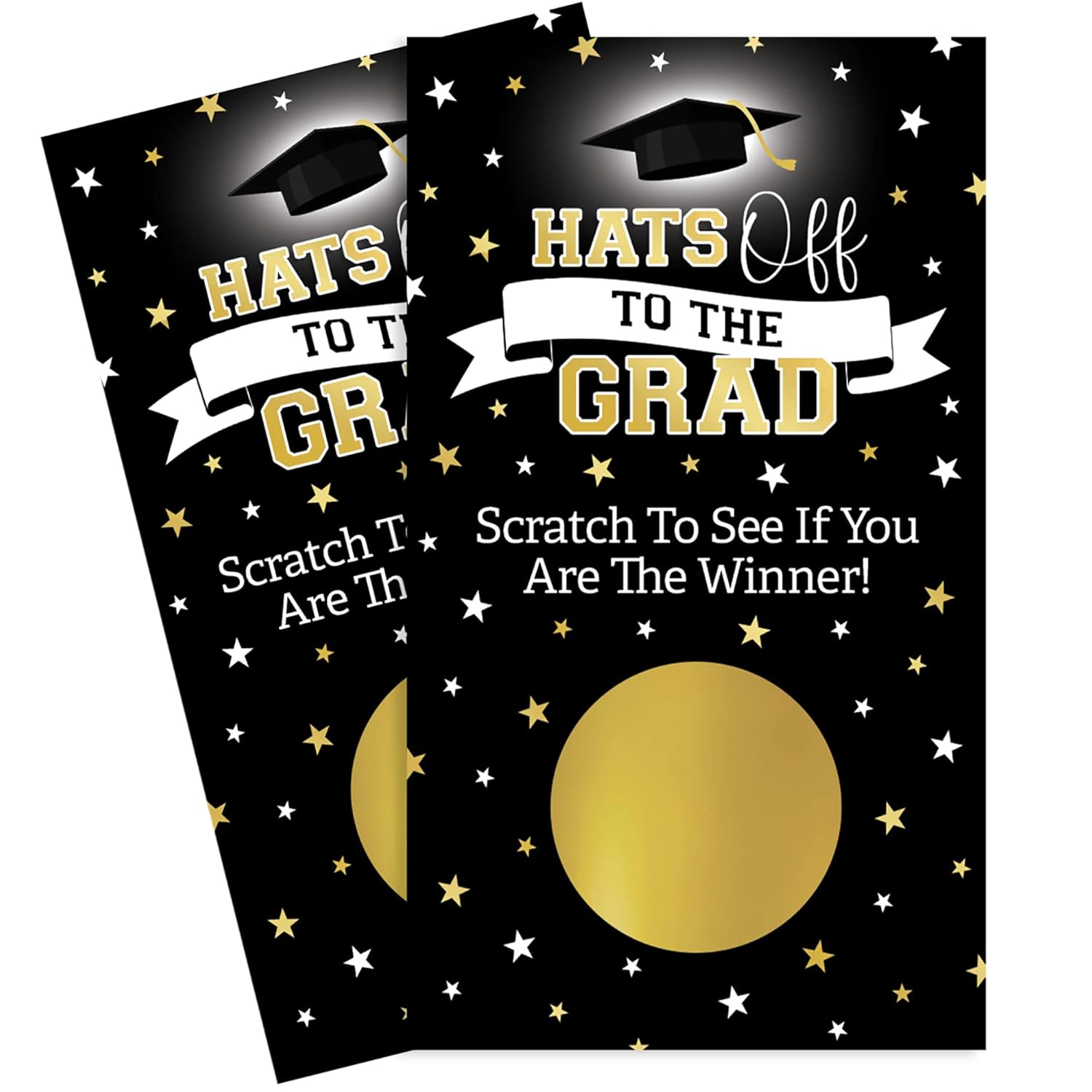 Scratch Off Graduation Party Game, Graduation Games For Parties 2026, 30 Cards