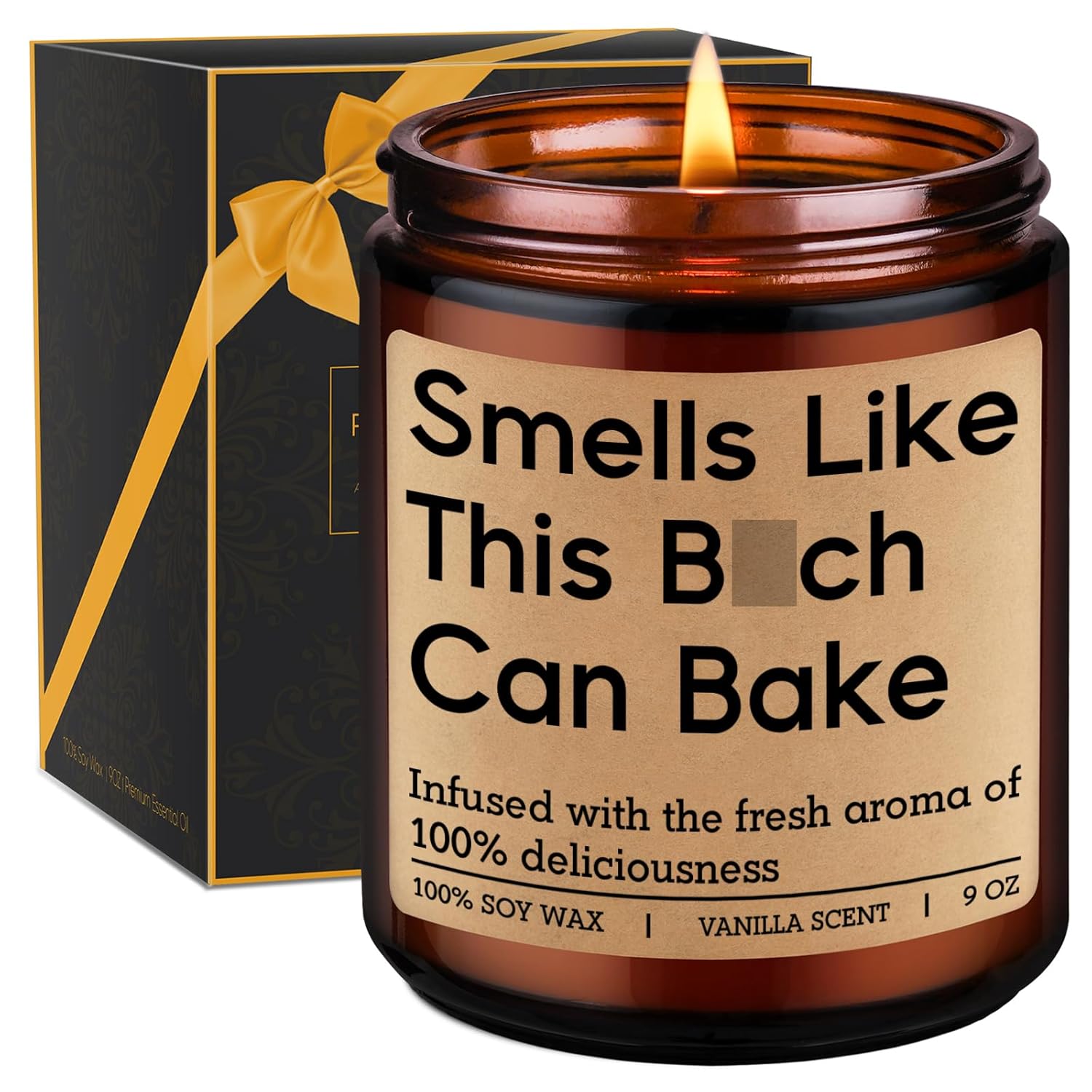 Candle, Gifts For Bakers, Baking Gifts For Women, Men - Funny Valentines Bake Present For Baking Lovers, Bread Bakers, Pastry Chef - Sourdough, Birthday Ideas For Friend, Culinary Student, Woman