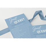 Blue Boy Baby Shower Games And Activities, Minimalistic Design, Bingo, What'S In Your Phone, Guest Quest, Who Knows Mommy Best, 25 Pack