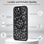 iPhone 16 Pro Max Case, Leopard Print, MagSafe, Drop & Camera Protection, 6.9"