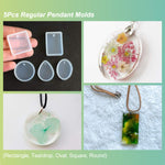 30Pcs Resin Jewelry Molds, Jewelry Molds For Uv Resin, Resina Silicone Molds Kit With Bracelet,Pendant,Ring For Epoxy Casting