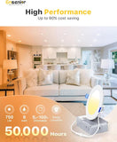 12 Pack 4 Inch Dimmable LED Recessed Ceiling Lights 2700K-5000K 9W High Brightness