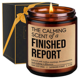 Candle, School Psychologist Gifts - Valentines, Graduation, Bday, Appreciation Gifts For Counselor, School Psych, Psychology Teacher, Psych Student, Therapist - Psychologist Present For Women Men