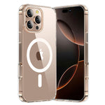 Strong Magnetic Clear for iPhone 16 Pro Case [Compatible with MagSafe] [Military Grade Drop Tested]