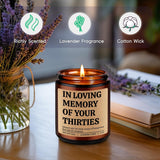 Scented Candle, 40Th Birthday Gifts For Women, Men - Happy 40 Year Old Birthday Gifts For Her, Him - 40Th Bday Decorations - Funny 1986, Fortieth, Turning 40 Bday Ideas For Woman, Friend, Mom