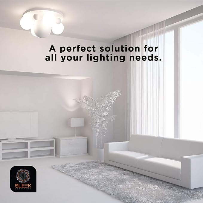 E26 CFL Light Bulbs 3 Pack 23W 5000K Daylight 1600 Lumens 100W Equivalent UL Listed