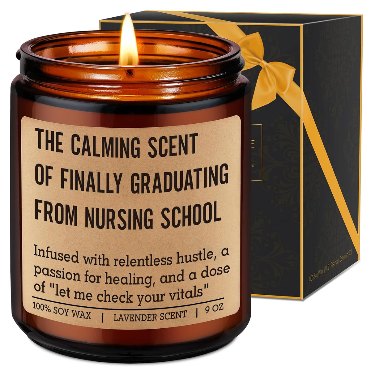 Candle, Nursing School Graduation Gifts For Nurse Student, Graduation Gifts For New Grad Nurses, Funny Grad Presents For Nursing Students Graduates, Future Rn Lpn Presents For Her