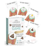 Did Baby Poopie African American Boy Baby Shower Scratch Off Game - Funny Losing Phrases On Cards - Hilarious Black Baby Shower Game Coed, Sprinkle, Fun & Easy 30-50 Guests