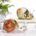 Snail Resin Molds Silicone 6Inch, Large Animal Molds With Finely Carved Snail Design, 3D Silicone Molds, Casting Resin, Diy Snail Decoration, Christmas Ornament