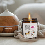 Sister In Law Candle - Mother'S Day, Wedding & Other Sister In Law Gifts, Scented