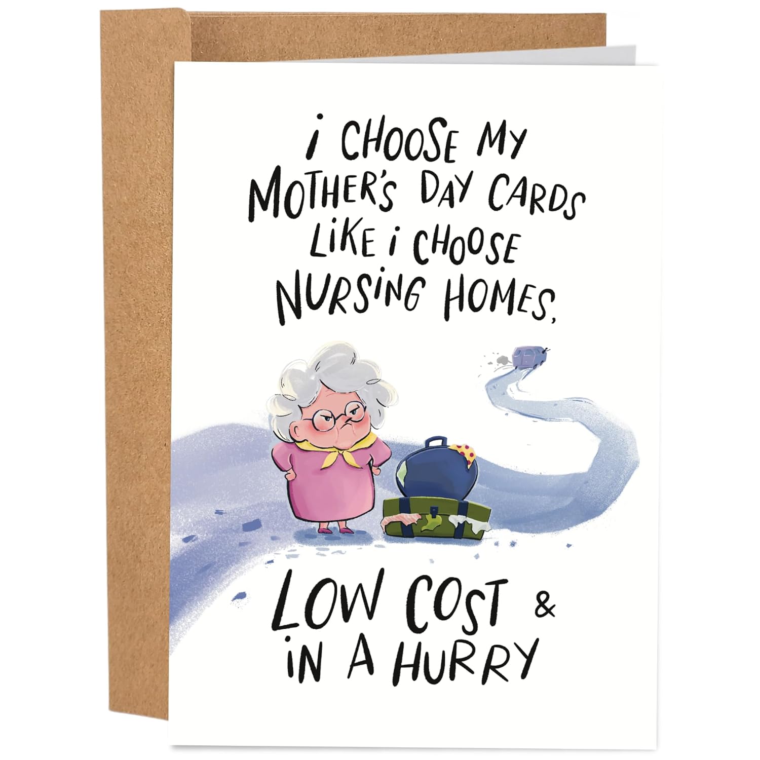 Funny Mother'S Day Card - Hilarious Birthday Card For Mom - Happy Mothers Day Cards From Daughter Son - Low Cost And In A Hurry
