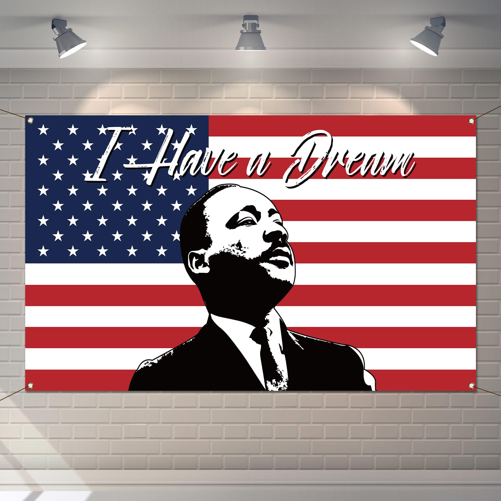I Have A Dream Photo Booth Backdrop Martin Luther King Jr Day Decorations MLK Inspiration School Classroom Bulletin Board Decor