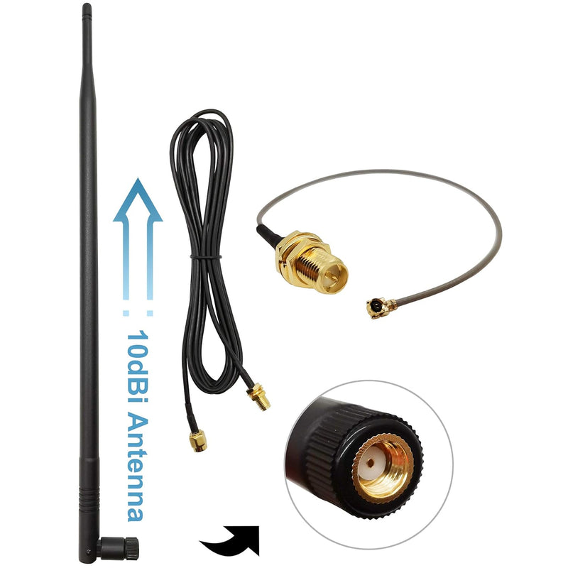 Ps4 Antenna Upgrade Replacement Kit 10Dbi 2.4Ghz Long Range Extender Bluetooth