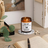 Dog Mom Gifts For Women, Dog Mom Candle, Thanksgiving Funny Dogs Themed Gift For Christmas Mothers Day, Birthday Gifts For Dogs Lovers, Moms, Dad, Sandalwood & Rose Scented Candle, 7Oz