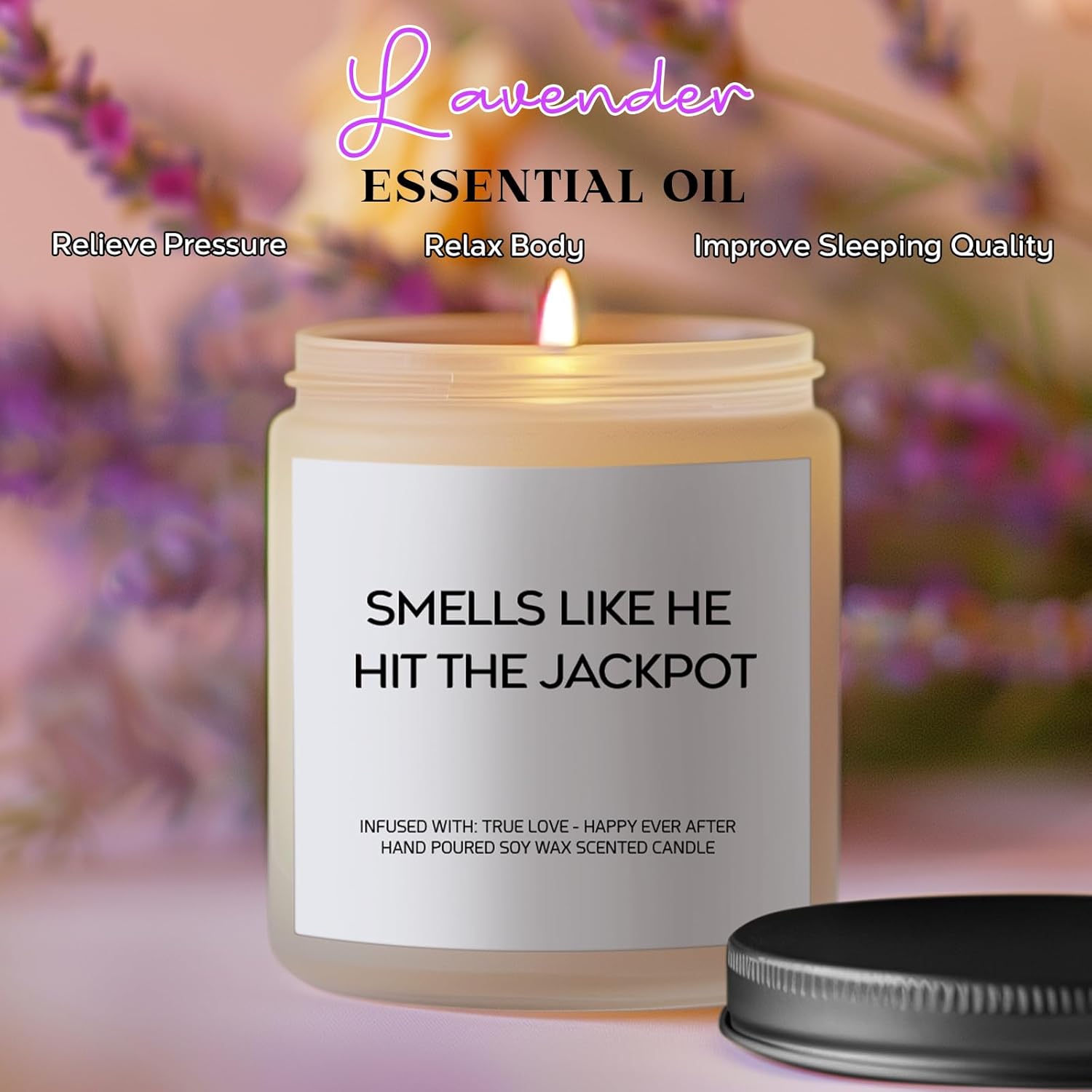 Funny Bridal Shower Gifts For Bride - Bride Gifts - Engagement Gift For Women - Engaged Gift Scented Candle
