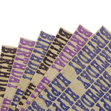 Happy Birthday Wrapping Paper For Men Women, Happy Birthday'' Alphabet Design Brown Gift Wrap Paper, 28" X 20" Inches Folded Flat For All Birthday Occasions