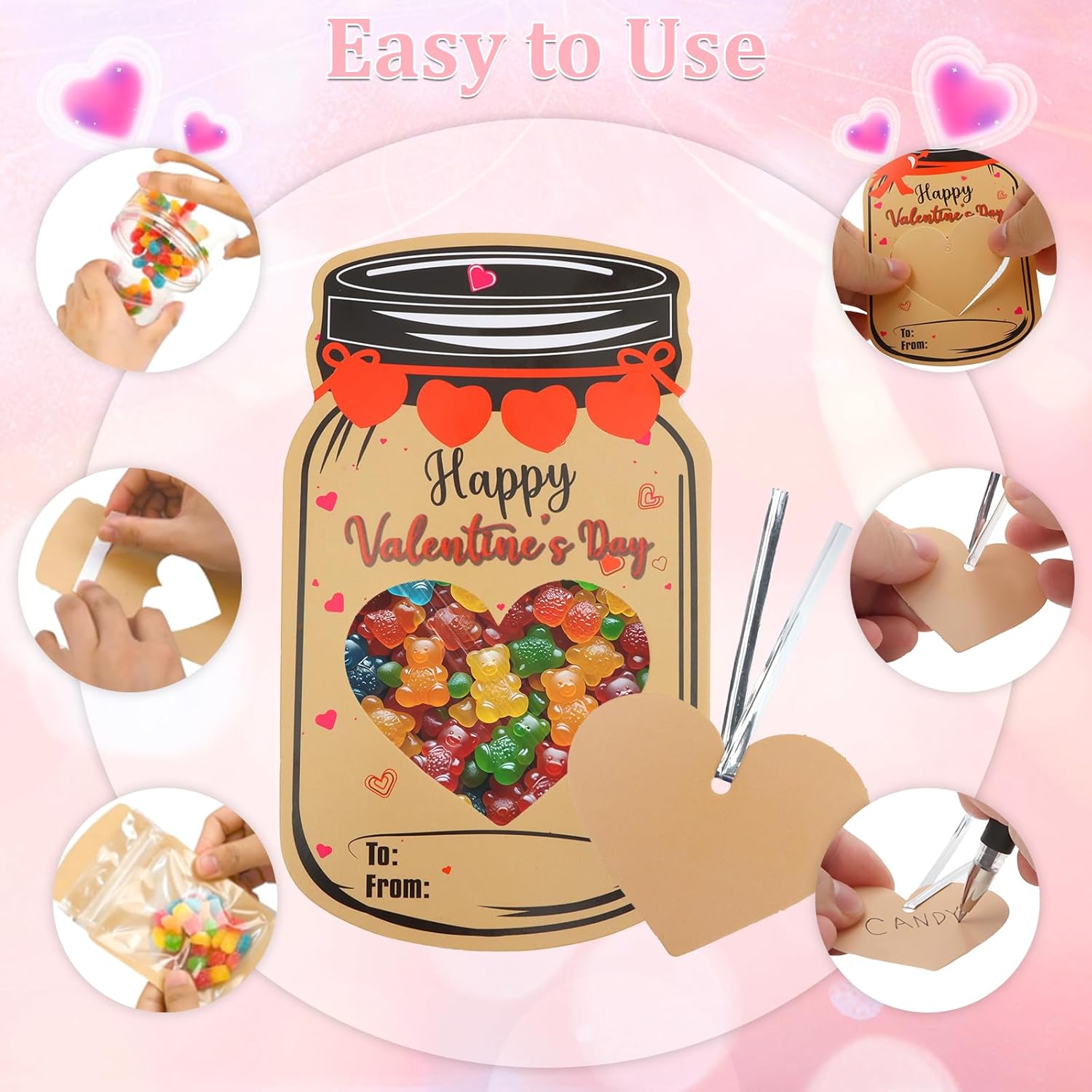 Valentines Cards For Kids School 50 Pcs Valentines Day Cards Funny Valentine Gifts For Classroom Valentine Exchange Cards