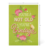 Vintage Phone Pop Up Card, Flowers, 3D Greeting Cards, Gifts For Birthday, Mothers Day, Anniversary, Mom, Wife, Women, 5X7 - Includes Envelope And Message Note