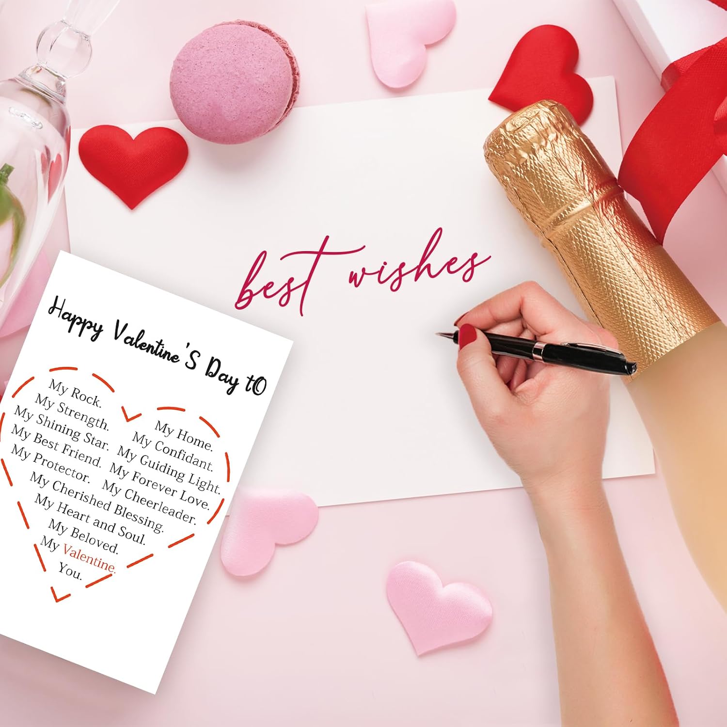 Valentines Day Gifts For Him Her, Happy Valentine'S Day Card Gifts To Wife Husband Girlfriend Boyfriend, Love Vday Card