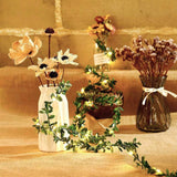 20Leds Tiny Leaf Garland Warm White Vine String Light Timer Function Wedding Party Christmas Holiday Patio Decoration 6.