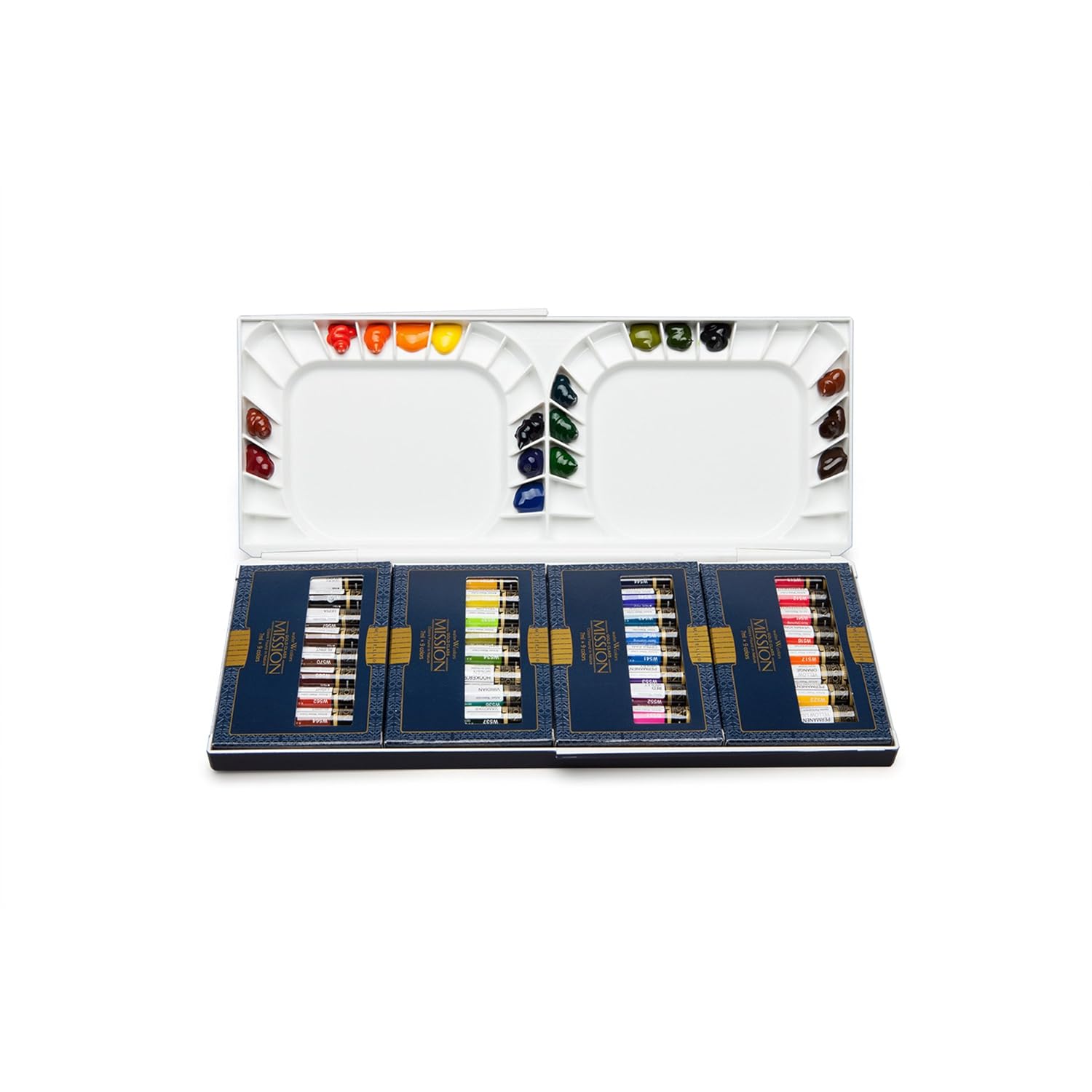 Mission Gold Water Color Palette Set, 36 Colors
