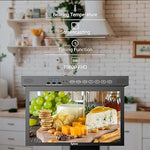 15.6" Under Cabinet TV, 1080p Smart TV w/ WiFi, Bluetooth, for Kitchen/RV