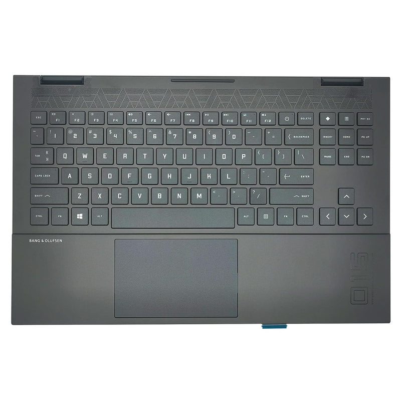 Replacement For Hp Omen 15-Ek 15-En Tpn-Q236 Q238 15-En0013Dx Palmrest Upper C