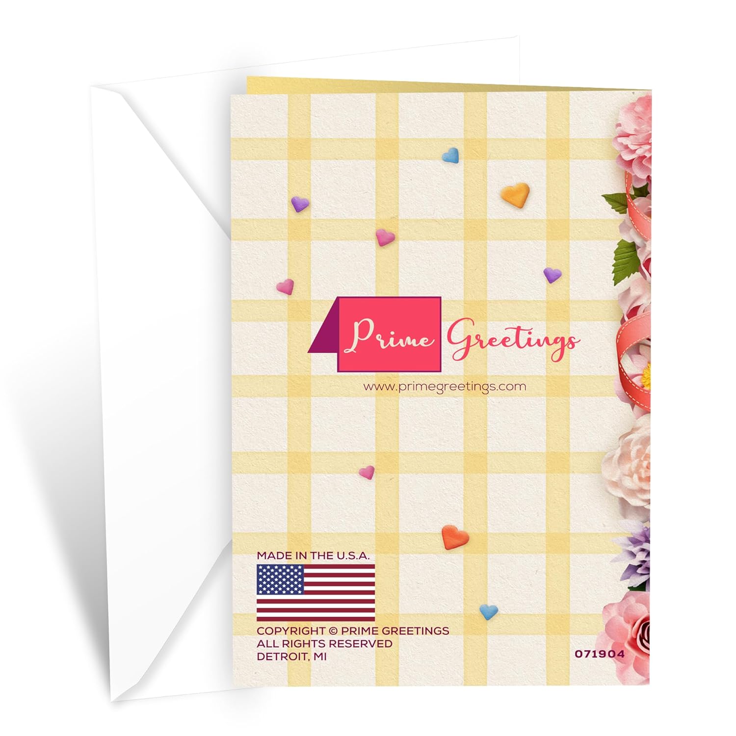 Granddaughter Valentine'S Card, Made In America, Eco-Friendly, Thick Card Stock With Premium Envelope 5In X 7.75In, Packaged In Protective Mailer