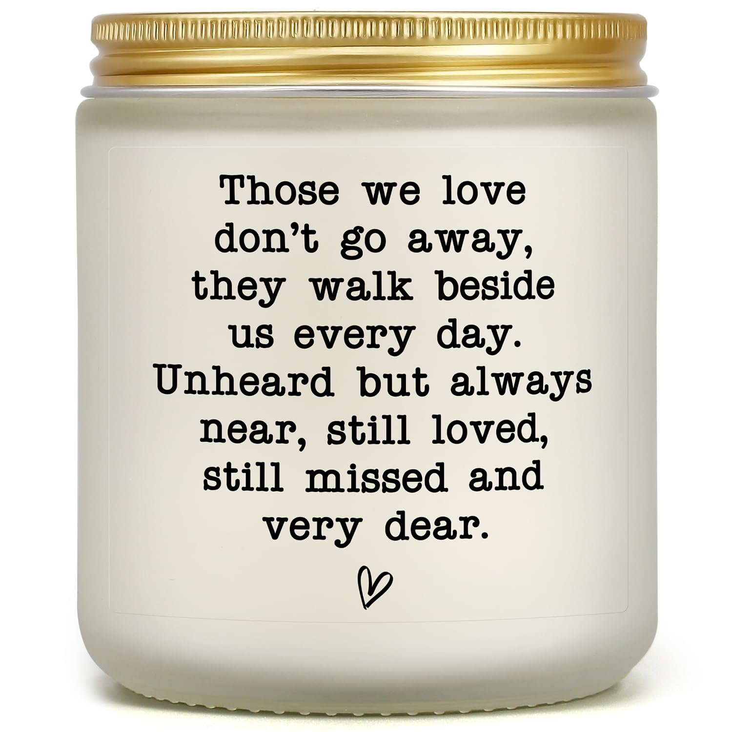 Memorial Candle Gift, Condolence Remembrance Gifts For Loss Of Loved One, Mother, Father, Brother, Sister, Sympathy Cande For Loss, Memorial Bereavement Gifts