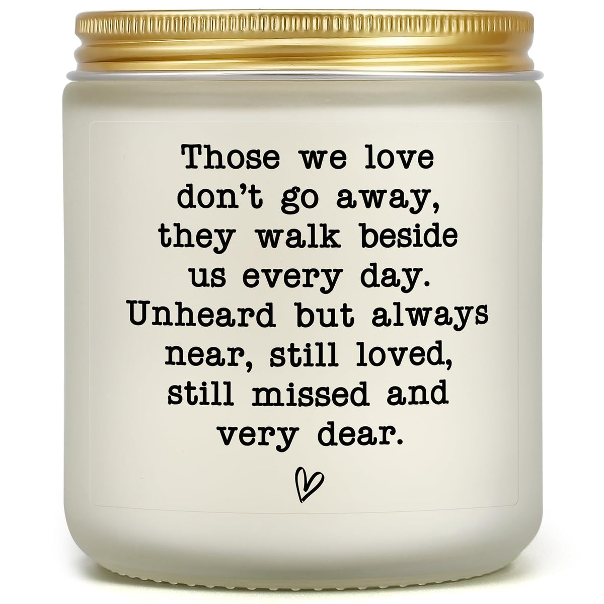Memorial Candle Gift, Condolence Remembrance Gifts For Loss Of Loved One, Mother, Father, Brother, Sister, Sympathy Cande For Loss, Memorial Bereavement Gifts