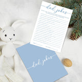 Baby Shower Games For Boy Or Girl - Dad Jokes, Gender Reveal Games, Baby Shower Activities, 30 Cards -Bbg07