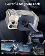 MagSafe Car Mount Charger - Magnetic Wireless, 360° Rotation, Fast Charging