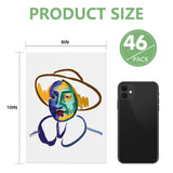 Canvas Boards For Painting 8X10, 46 Pack Canvases Primed Acid Free Blank Canvas Panels For Classroom And Parties