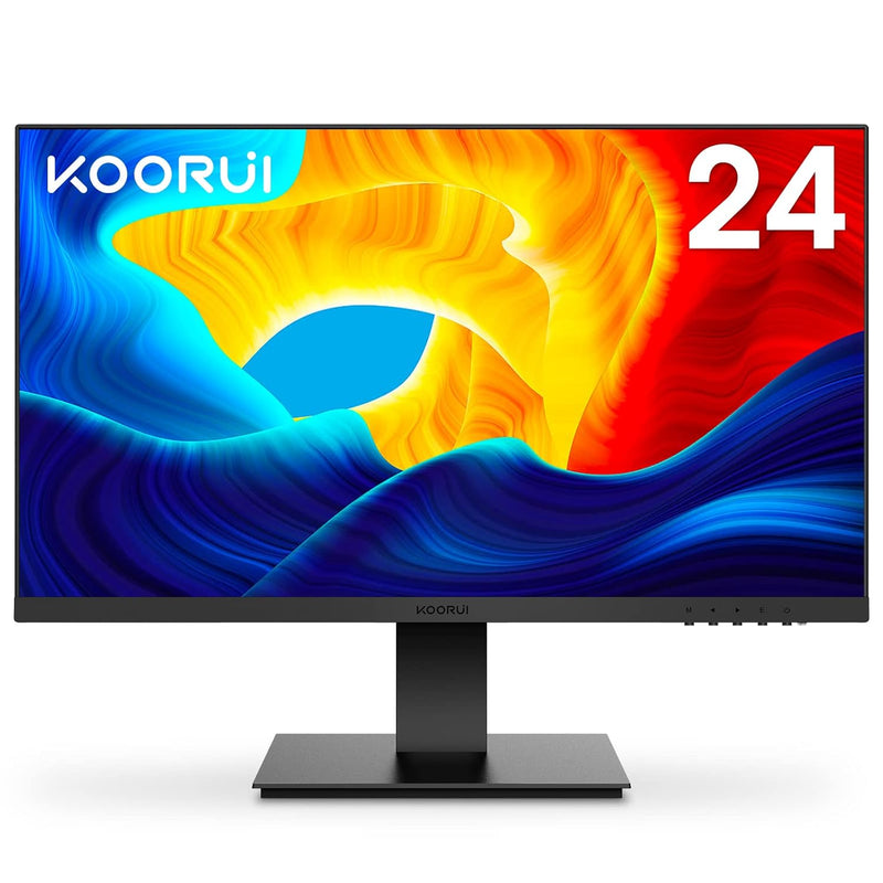 24 Inch Computer Monitor, Fhd 1920 X 1080P Office Pc Monitor Ips Display 75Hz,