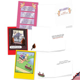 10 Assorted Box Set Hysterical Valentine'S Day Greeting Cards W/ 5 X 7 Inch Envelopes For Men, Women, And Couples (10 Designs, 1 Each) Whyatt'S Wacky Love Ac10886Vdg-B1X10