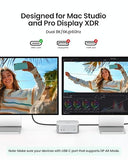 USB C Monitor Cable 3FT 80Gbps 240W Fast Charging 8K USB C to USB C Cable