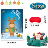 Christmas Games For Kids Pin The Nose On The Reindeer Christmas Holiday Party Games Activities Decorations Reusable 24 Noses Stickers And 1 Blindfold For Kids Adults