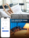 Smart LED Light Bulb HomeKit Compatible RGB Color Changing A19 4 Pack