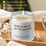 Funny Bridal Shower Gifts For Bride - Bride Gifts - Engagement Gift For Women - Engaged Gift Scented Candle
