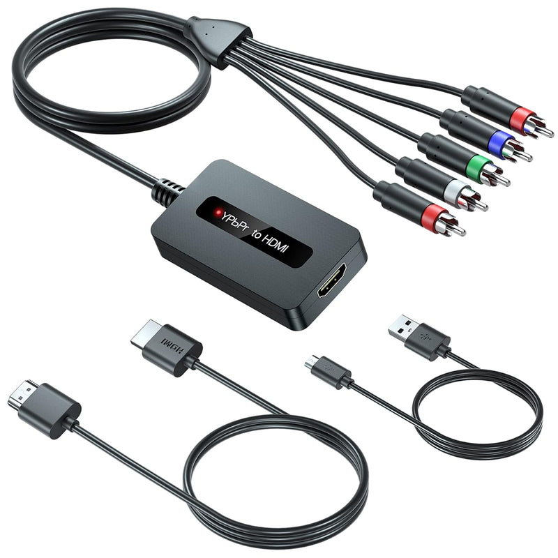 Male Component To Hdmi Converter Cable With Hdmi And Component Cables For Dvd/