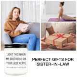 Sister In Law Gifts, Birthday Gifts For Sister In Law Woman?Mothers Day Gift Future Sister-In-Law Wedding Presents Ideas Unique Lavender Candle
