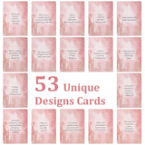 Badass Affirmation Cards For Women, 53 Daily Positive Inspirational Motivational Cards, Mindfulness & Self Care, Birthday Gifts For Women