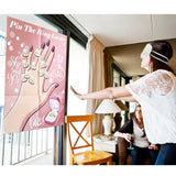 Bridal Shower Bachelorette Party Games, Pin The Ring On The Bride Game, Pin The Ring Game Bridal Shower Wedding Engagement Shower Games 32 Guests